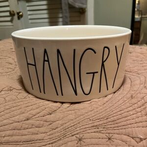Rae Dunn HANGRY Dog Bowl